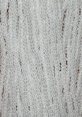 Czech Seed Beads, 11/0 - Pearlized white (Strung) Hank