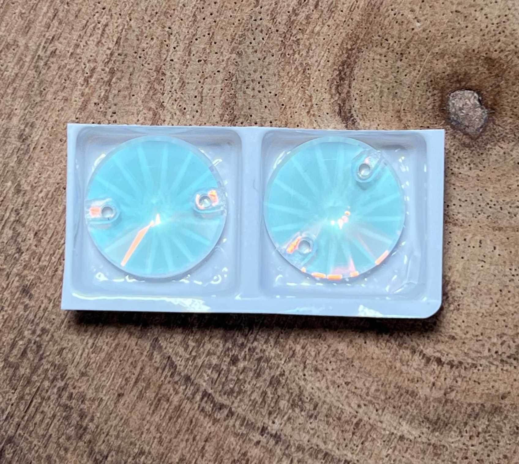 Rivoli Flatback 14mm Crystal