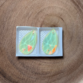 Teardrop Gem Jonquil 17x28mm