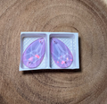 Teardrop Gem Lavender 17x28mm
